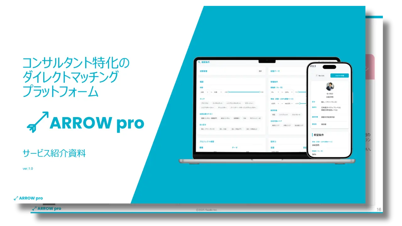 ARROW pro 紹介資料